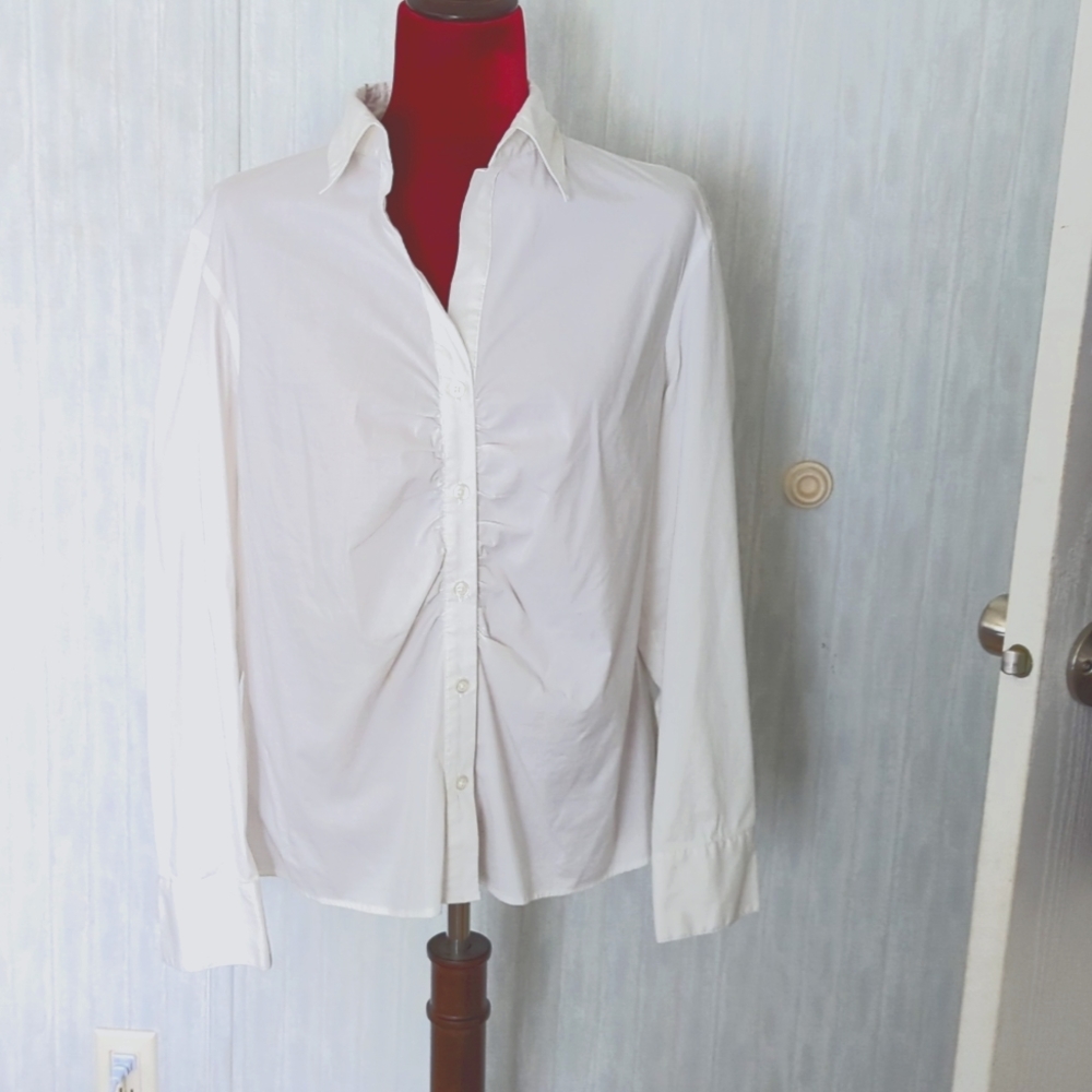 Women's white blouse